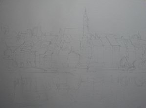 Laufenburg, Blick ber den Rhein